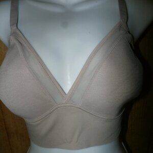 Maidenform Bra Women's Bra   Nude Beige wire-free T Shirt 15763  size XL